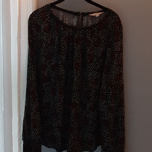 LOFT size L blouse worn twice.